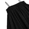 Women Sleeveless Loose Fit A-Line Mini Dress with Spaghetti Straps and Pockets Lightweight Summer Casual Dress