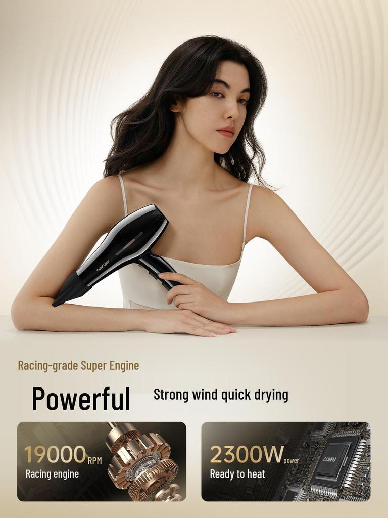 Kangfu High-Power Hair Dryer: Quick-Dry Salon-Quality for Home and Barber Use