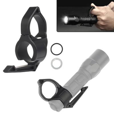 Zaklamp Ring Nylon Vingerring Zaklamp Adapter Antislip Compatibel Zakclip Accessoires Buiten Draagbare Apparatuur