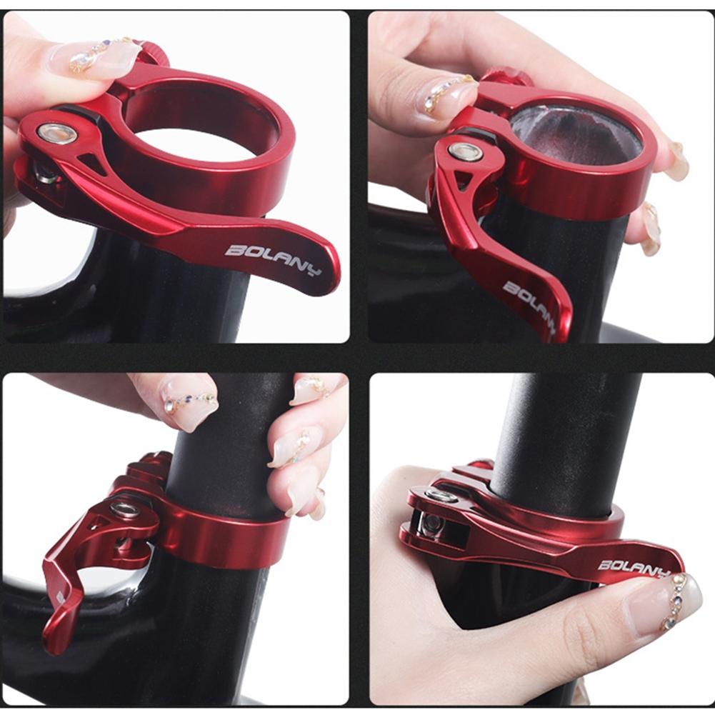 BIKE Parts 1PCS Seat Post Clamp Black Cycling KITS
