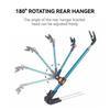 Super Hard Thickened Fishing Rod Holder Adjustable Extended Ground Plug Stable for Long Time Fishing Sessions