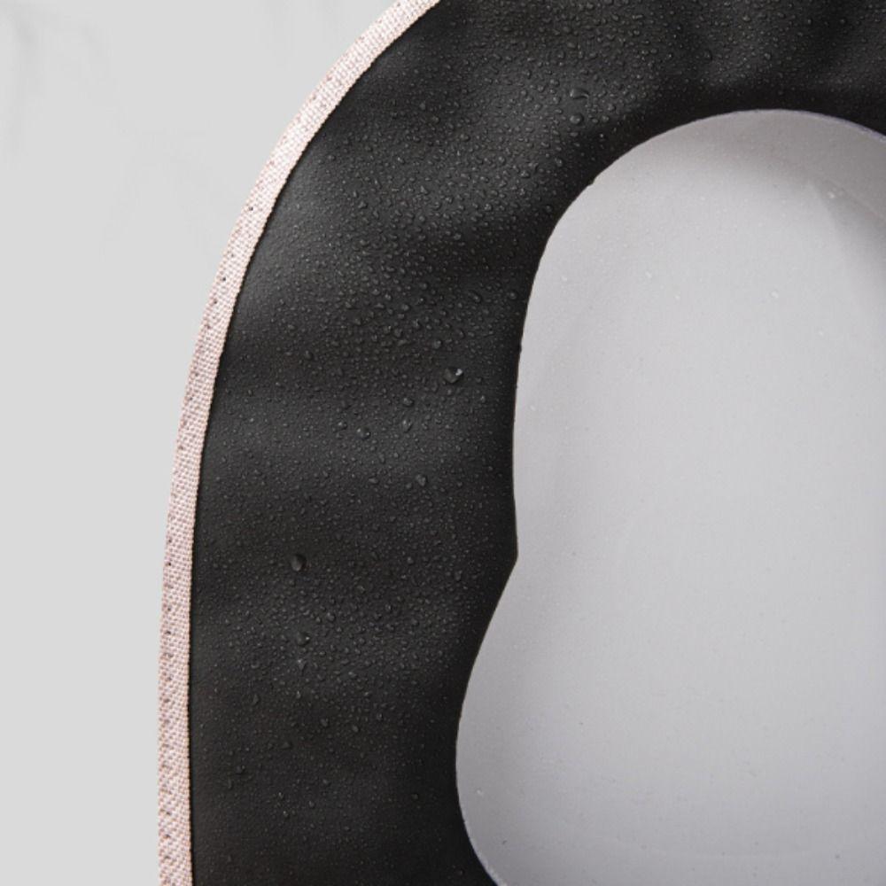 Soft Thickened Toilet Seat Cover Zipper Closure Removable Toilet Mat Cushion Cartoon Pattern Potty Cover Case Autumn Winter