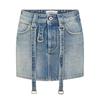 Off-White Womens/Ladies Cargo Denim Mini Skirt