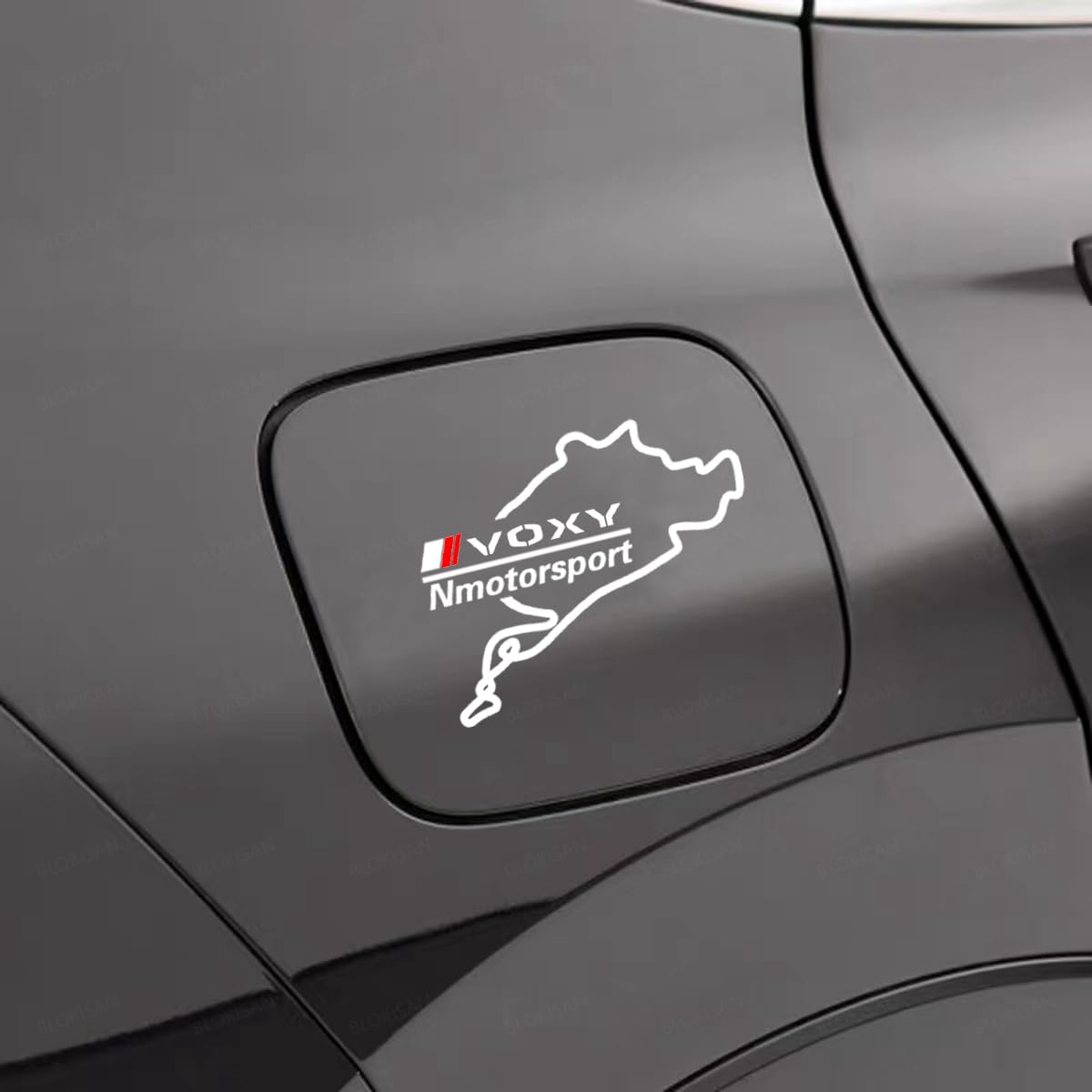 Voxy Fuel Filler Cover Sticker Rear Glass Rear 80 Series Voxy