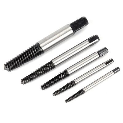 5Pcs Screw Extractor Drill Bits Guide Broken Damaged Bolt Remover Repair Tools