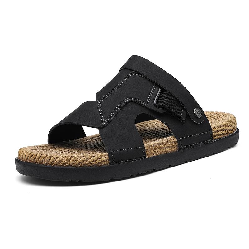 

Sandals men s new summer wear non-slip driving dual-purpose Birkenstock sandals men s casual beach large-size slippers 39