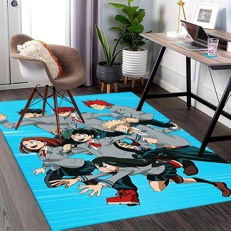 1pc Anime Cartoon Design Chair Mat - Komiya Classmates Office Desk Pad, Non-Slip Carpet for Home Decor, Suitable for All Seasons, Perfect Gift for Ani