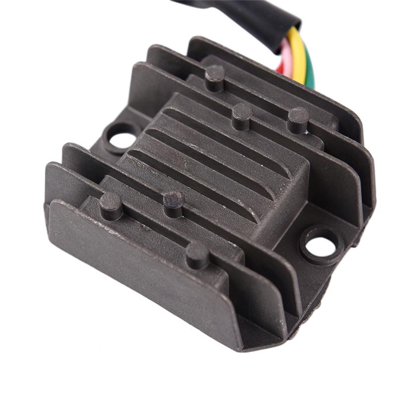 Universal 4 Wire Full Wave Motorcycle Regulator Rectifier For 12V Dc Bike Quad