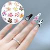 20PCS Hawaii Flower Nail Charms 3D Hibiscus Resin Fashionable Nail Accesories for Women’s Summer Nail Art and Decoration