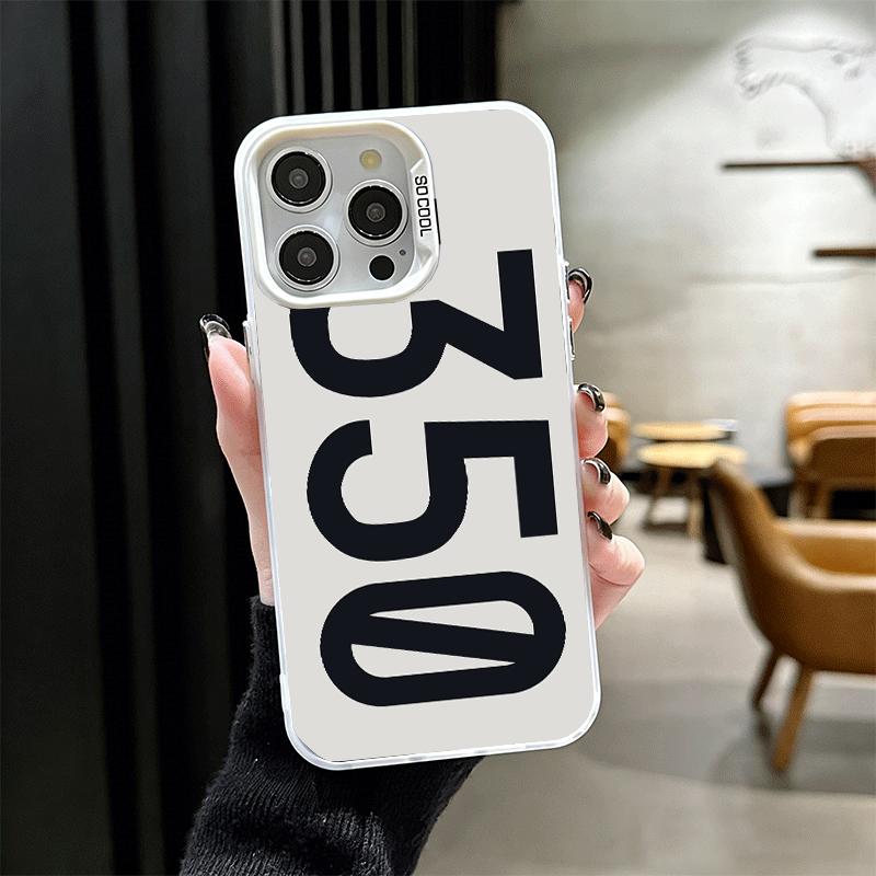 350 700 Fashion Design Shockproof Phone Case for iPhone 17 Air 16 16E 15 Pro Max 14 Plus 13 Mini 12 Back Cover Anti Fall Fundas