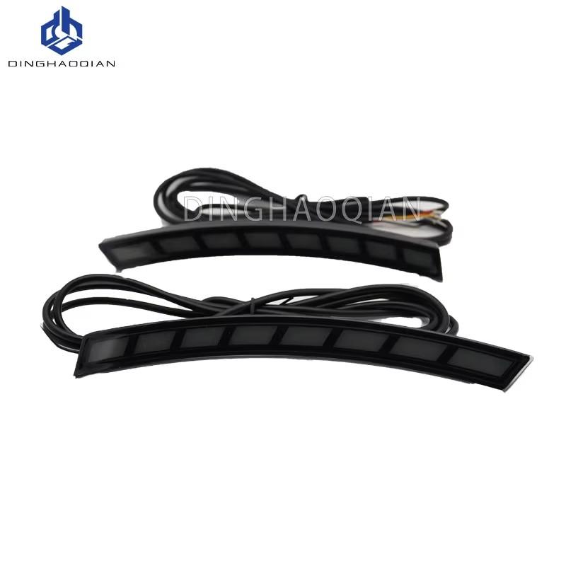 LED Side Marker For Honda CRV CR-V 2023 2024 Car Wheel Arch Eyebrow Light Front Fender Driving Turn Signal White Yellow Blue 12V