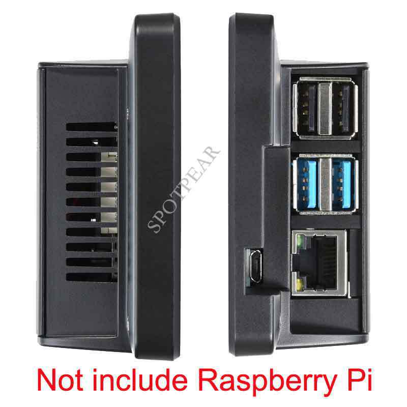 5,5-Zoll AMOLED Kapazitiver Touchscreen für Raspberry Pi, 1080x1920 Auflösung, HDMI, mit Gehäuse