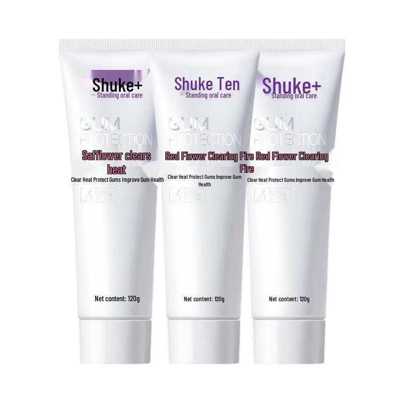 

Shuke Safflower Heat-Clearing Toothpaste Triple Pack