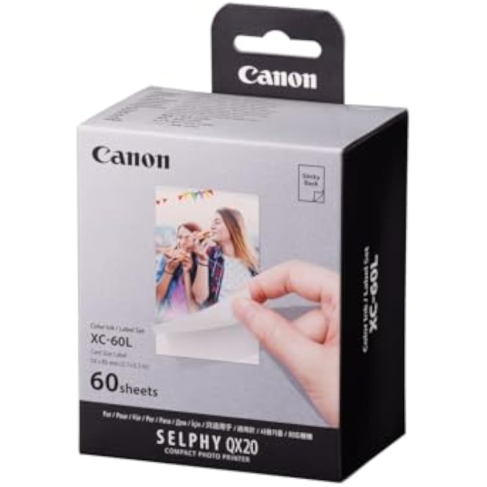 Canon QX20 Exclusive Color Ink/Label Set XC-60L