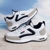 Men's Anti-Skid Wear Hiking Travel Shoes Lightweight Casual Pu Leather Spots Shoes Waterproof Comfortable Male Outdoor Sneaker