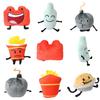 Adorable Cartoon Plush Doll Set Featuring Soft Pp Cotton Material Unique Designs Vibrant Colors For Kids Collectors