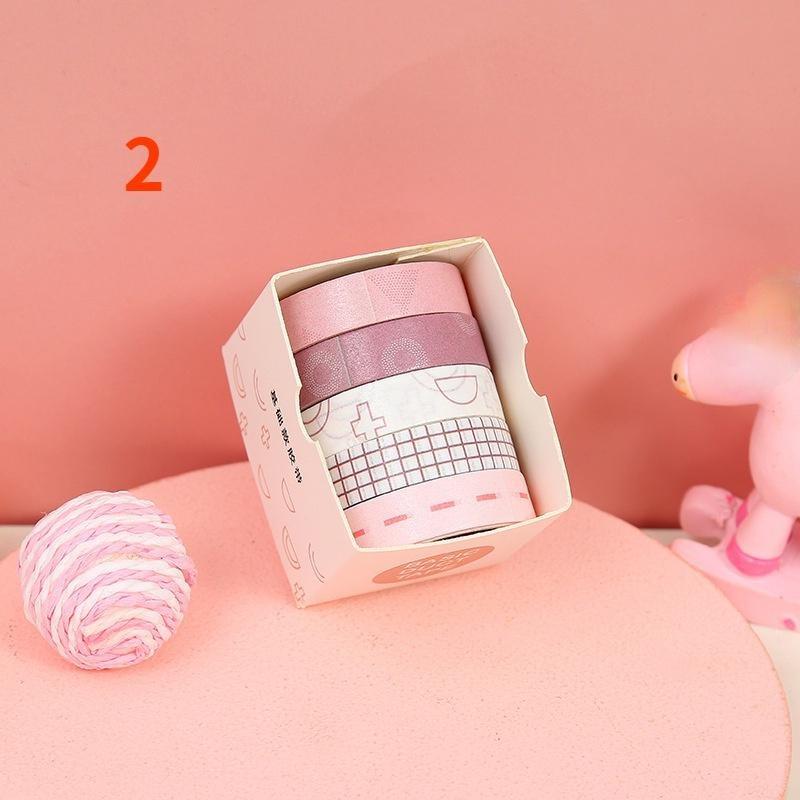 12 Contabilitate de mână Materiale decorative și Autocolante cu bandă de hârtie