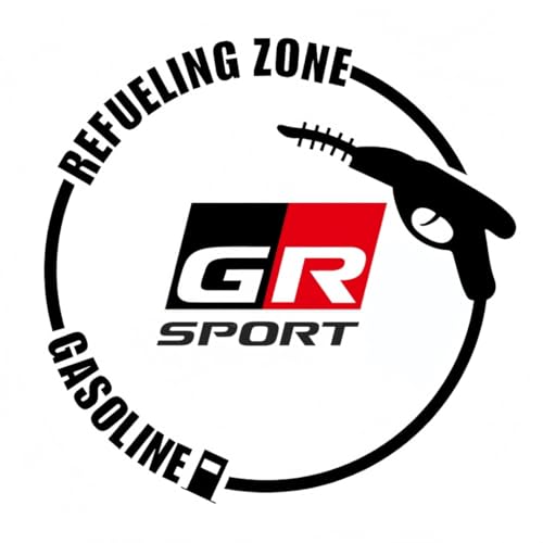 

Наклейка на крышку бензобака Крышка бензобака Наклейка на крышку бензобака Универсальная Жаростойкая Модная 1 шт. (Черный, GR)