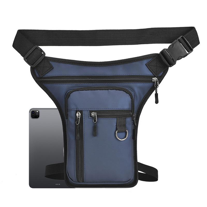 Drop Leg Bag Leg Fanny Pack with Adjustable Tightness Portable Shoulder Thigh Waist Fanny Pack Pouch For Outdoor Hiking Leg Bag