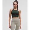 Swiftly Tech Cropped Racerback Tank Top 2.0 Legacy Green Legacy Green
