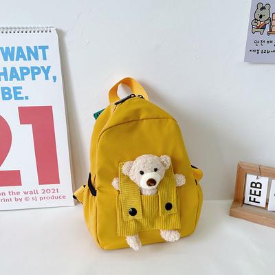 Kindergarten School Bags Boys and Girls Children's Backpacks 3-6 Years Old Class Size Tide Cute Lightweight Spine Protection Ultra-light Backpack