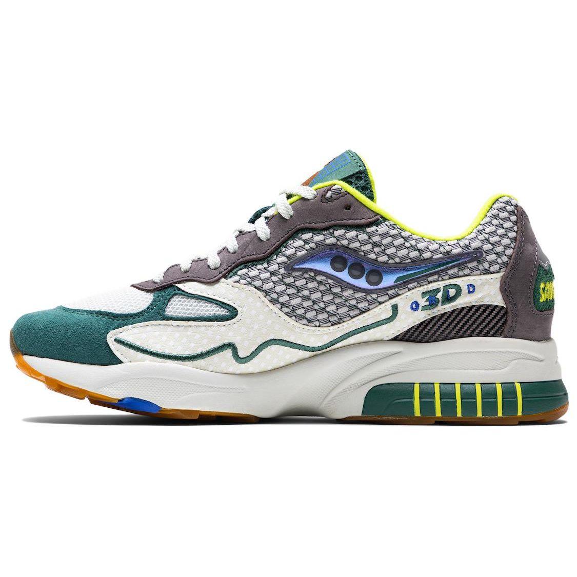 

Bodega x Saucony 3D Grid Hurricane Loyal to the Sport Мужские кроссовки Кремовый Зеленый S70764-1 41