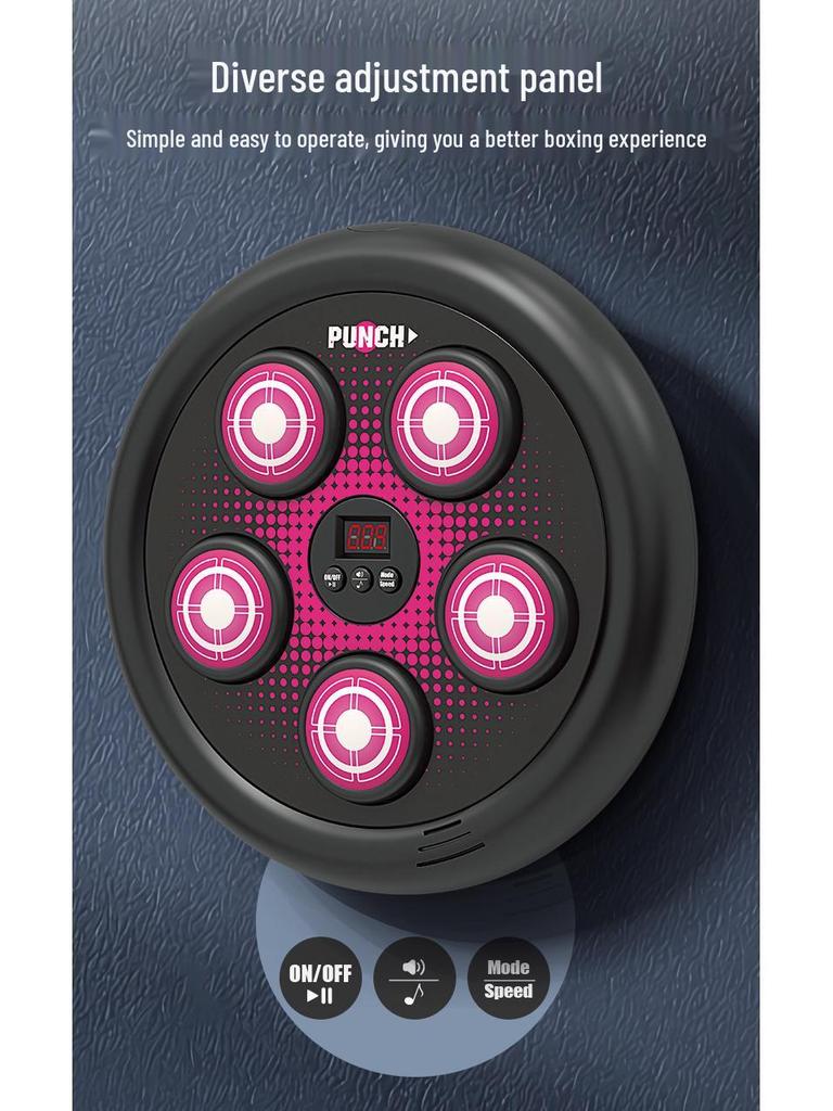 Kids' Bluetooth Boxing Target: Smart Music Fitness Punch Toy