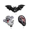Delicate Skull Bat Hair Clip For A Quirky Halloween Look Resin Hallowmas Costume Details Suitable For Various Occasion