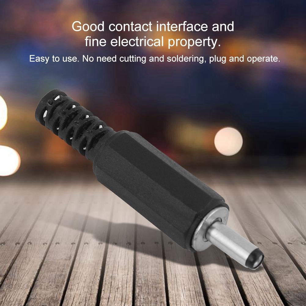 20PCS 3.5mm X 1.35mm DC Male Power Adapter Plug Jack Connector