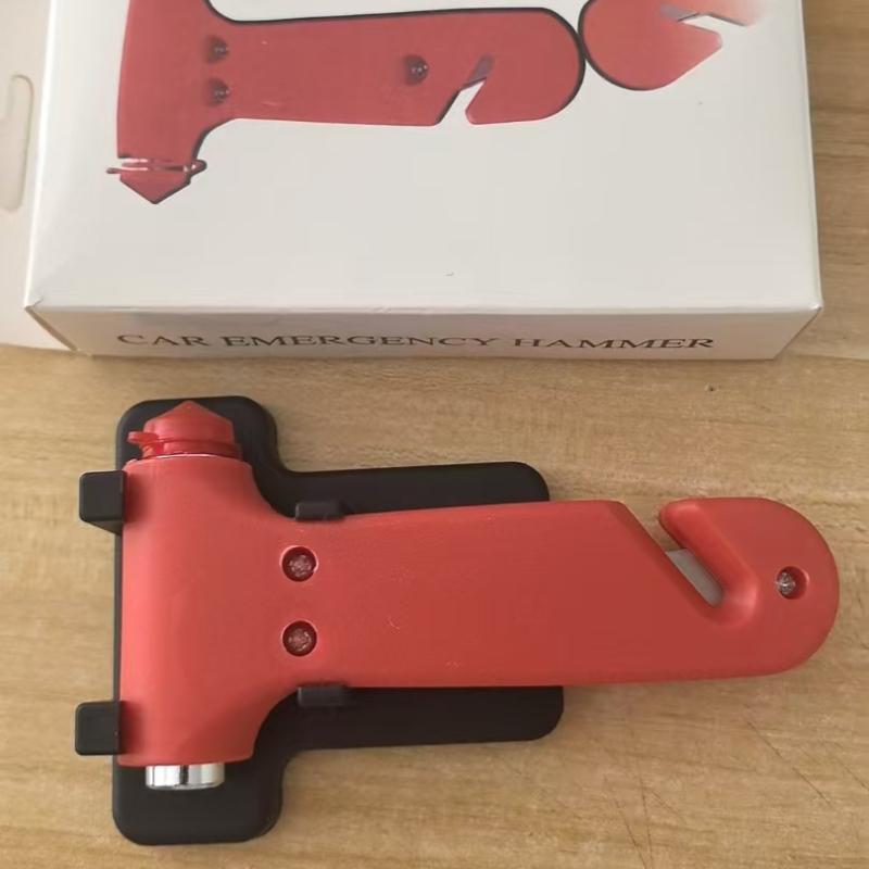 1Pcs 3‑in‑1 Car Safety Hammer Emergency Window Breaker Seatbelt Cutter for Car Home Office