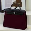 2026 / Nuova Collezione 2531 Pelle Con Tela E Borsa In Pelle Borsa A Mano Singola Spalla Borsa A Tracolla Vera Pelle Con Borsa In Stoffa