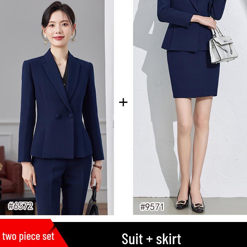 Women's Professional Blazer for Spring/Autumn 2024: Managerial Interview & Business Commute Wear