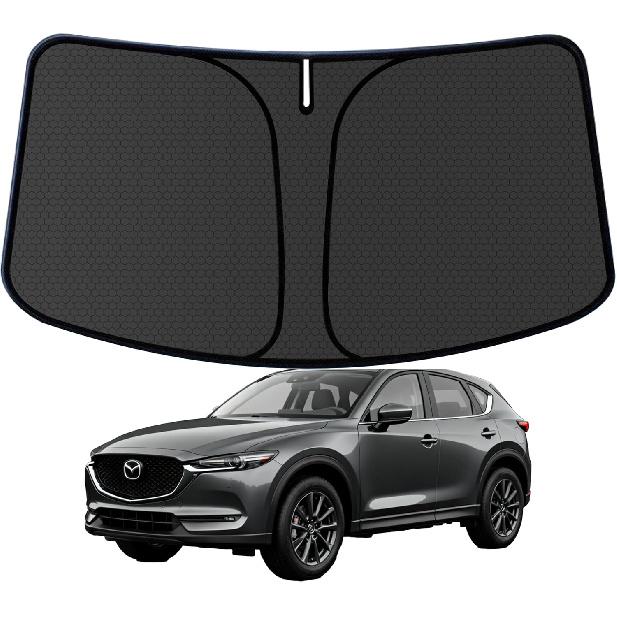 Ized Windshield Sun Shade for Toyota RAV4 -2024 2025 RAV-4 LE XLE Premium Blocks UV Rays Accessories,1:1 Tailored Foldable Thickened Front Window
