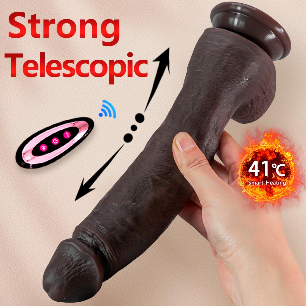 Powerful Dildo Dildoliquid Electric Black Silicone Vibrating Phallus With Strong Motorhandsfree Suctionrealistic Soft Texturegspot Pleasure Toy