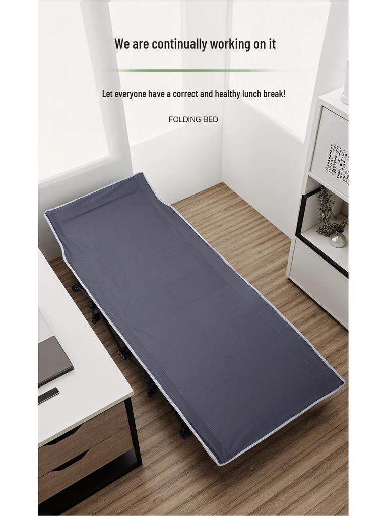 Portable Folding Single Sofa Bed for Office, Hospital, or Camp Use