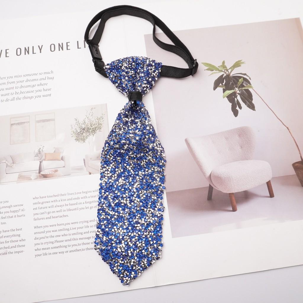 Bling Tie With Arrow Shape For Formal Events Gift For Adults