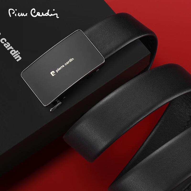 Pierre Cardin Men's Automatic Buckle Leather Belt