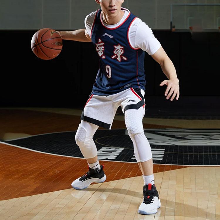 Li-Ning CBA Fan Edition Basketball Vest 2020-2021 Season Yi Jianlian No. 9 Men Tops Blue AAYR107-1