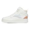 Anta Thick Sole High-Top Sneakers Women Sneakers White Gray 922248015-2
