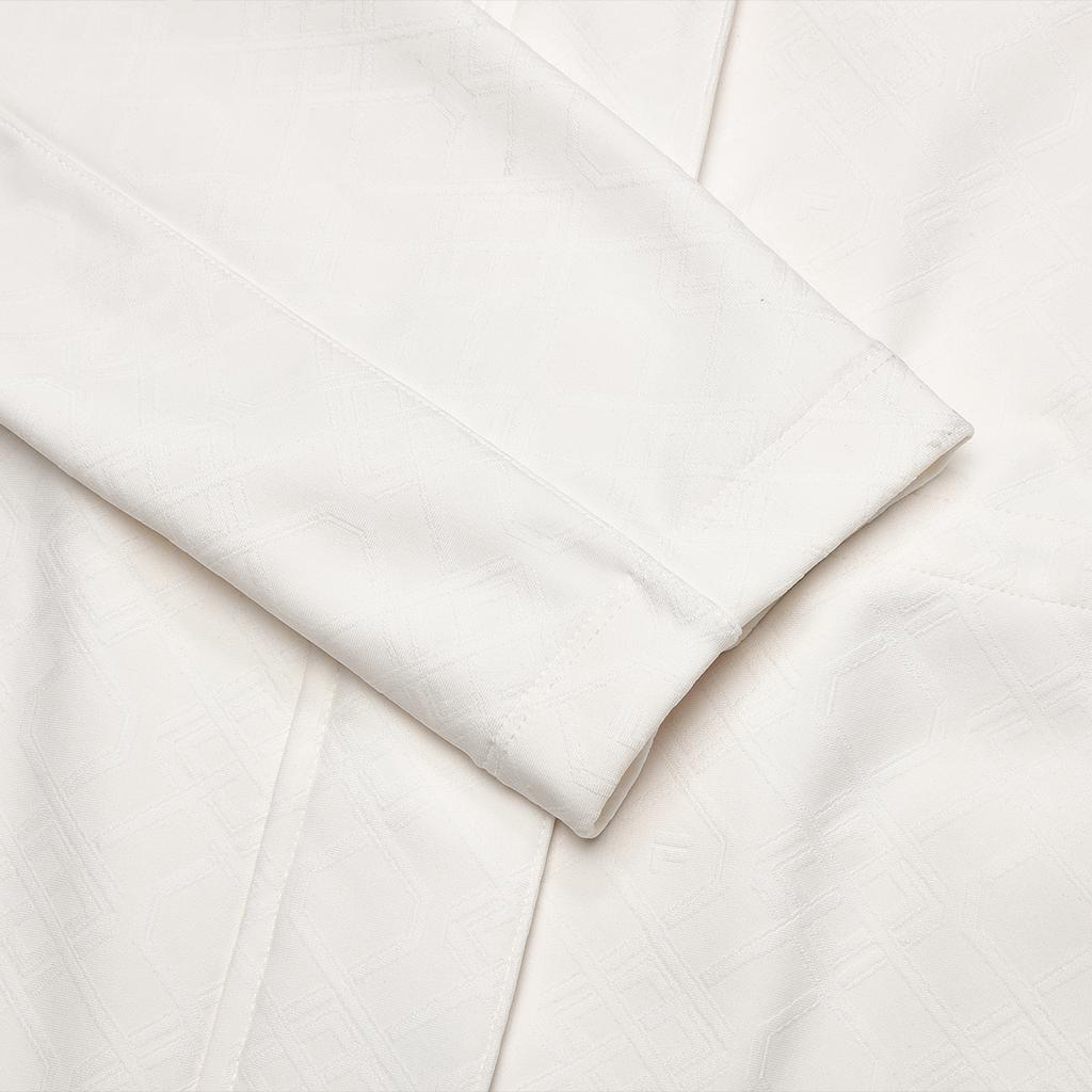 Fila Solid Color Hooded Casual Knit Jacket Women Jackets Steam-White F11W411506F-IV