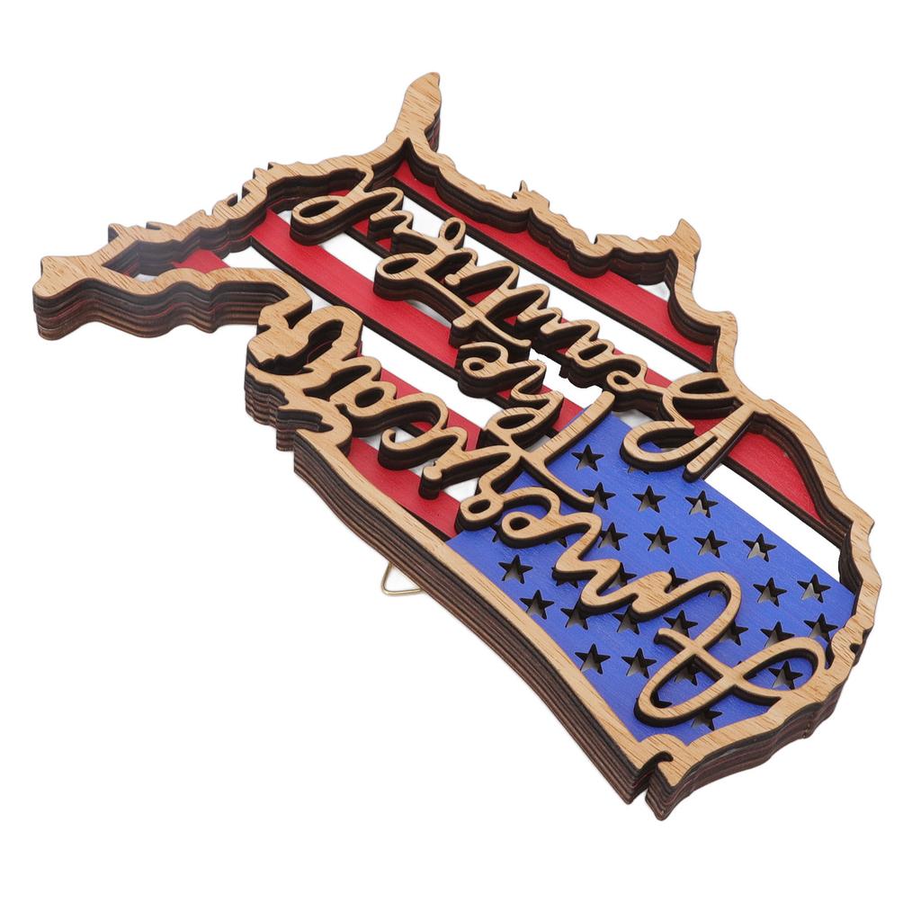 Amerikanischer Unabhängigkeitstag Dekoration Buchsbaum Feine Verarbeitung Amerikanische Flagge Ornament für Wohnzimmer