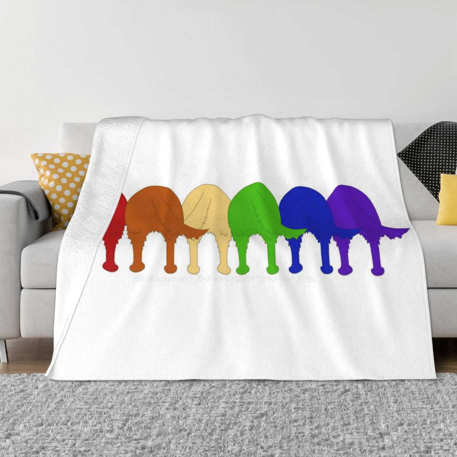 

Golden Ratio Pride Latest Super Soft Warm Light Thin Blanket Pride Dogs 30x40in