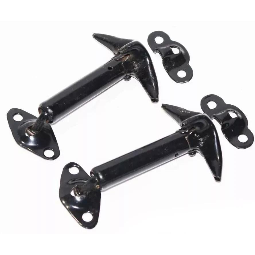 Windshield To Hood Latch + Catch D Shaped Barrel For 4X4 Willys MB GPW c982