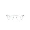 Glasses Semi-Metal Round Small Fresh Plain Glasses Female Flat Glasses Male