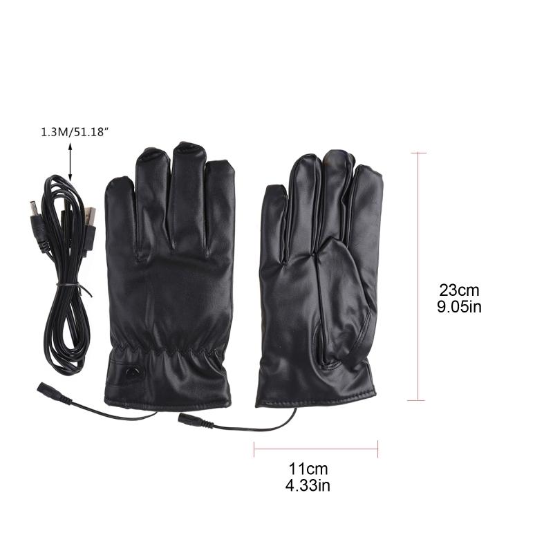 Electric Heating Thermal Glove Riding Warm Mitten for Men Women Full Finger Glove for Touch Screen Gloves