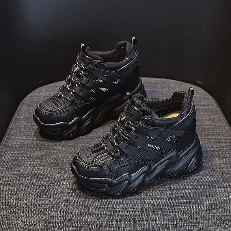 Dad shoes increase in height in spring and summer new thick-soled casual sports trendy shoes