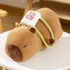 Non-Toxic Kawaii Capybara Plush Toy Stuffed Animals Capybara With Mahjong Soft Doll Toys Birthday Christmas Gift