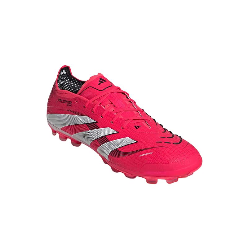 adidas PREDATOR ELITE AG Artificial Ground Slip Resistant Abrasion Resistant Soccer Shoes Unisex Red White ID3839
