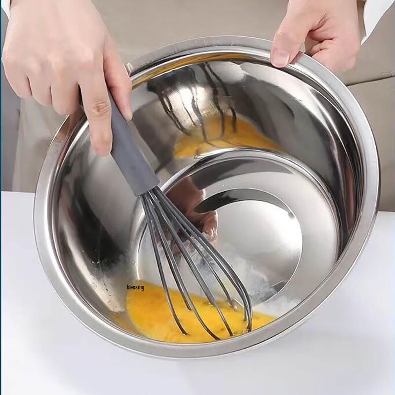 Chuangfa 22cm Thickened Stainless Steel Multi-Purpose Basin