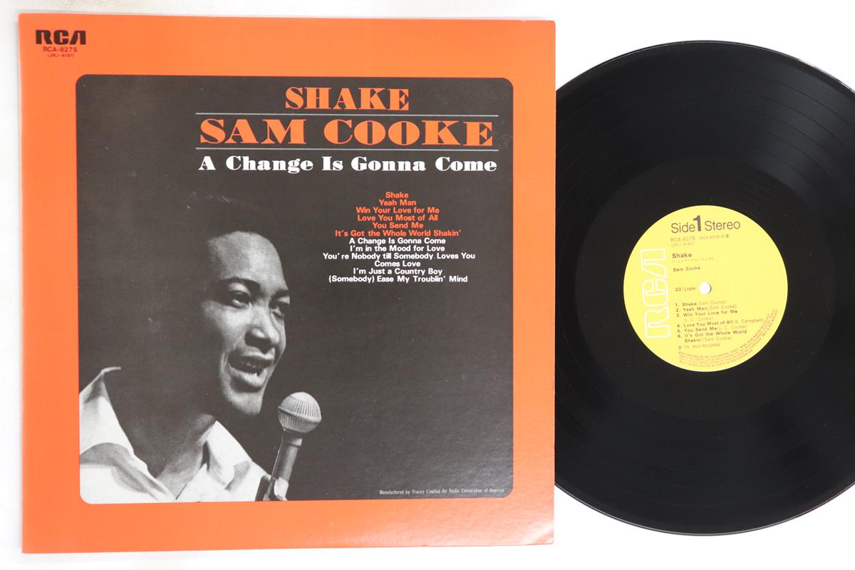 

LP Record SAM COOKE - Shake RCA6275 RCA 1975 Japan Soul/Funk Used